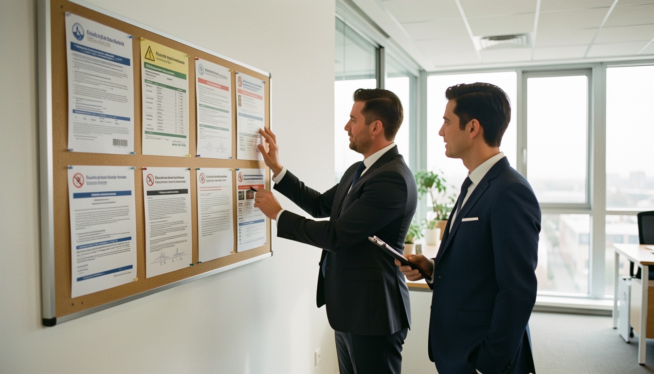 Affichage obligatoire en entreprise : règles et sanctions